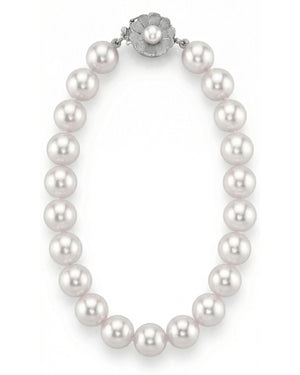 7.0-7.5mm Akoya White Pearl Bracelet- Choose Your Quality