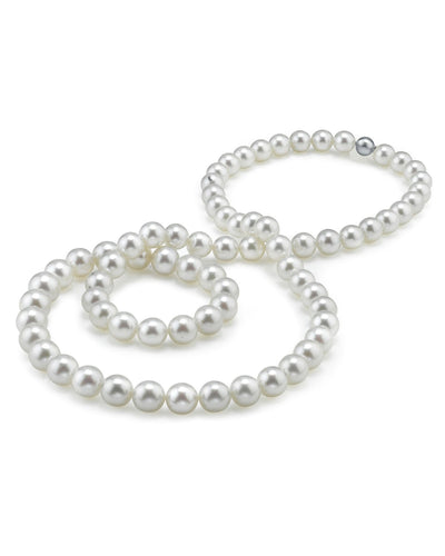 Opera Length 10-12mm South Sea Pearl Necklace-Gem Quality
