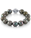 11-12mm Tahitian South Sea Pearl Bracelet - AAAA Quality
