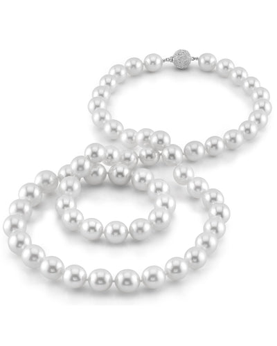 Opera Length 12-14mm South Sea Pearl Necklace-Gem Quality