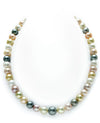 8-10mm South Sea & Freshwater Multicolor Pastel Pearl Necklace - AAA Quality