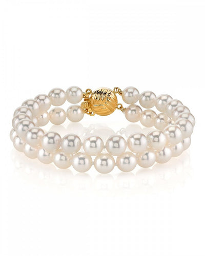 Hanadama Akoya Double Pearl Bracelet - Third Image