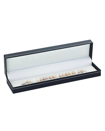 8.5-9.5mm Multicolor Freshwater Pearl Bracelet - AAAA Quality - Third Image