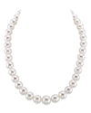 9-12mm White South Sea Pearl Necklace-Gem Quality