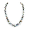 10-12mm Tahitian South Sea Pearl Pastel Multicolor Necklace - AAAA Quality