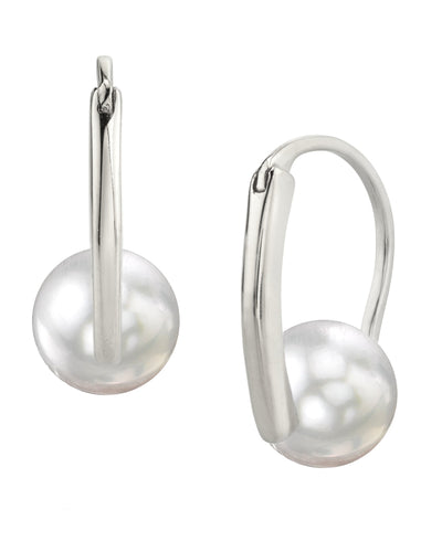 White South Sea Pearl Heather Earrings