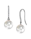 White South Sea Pearl & Diamond Margot Earrings