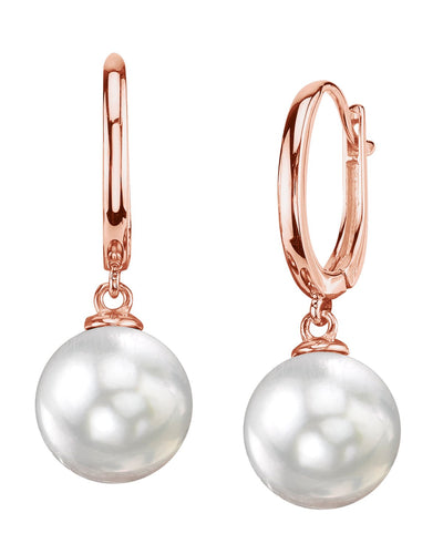 South Sea Pearl Tania Earrings - Secondary Image