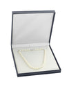 10-10.5mm Japanese Akoya White Pearl Necklace - AAA Quality - Fourth Image