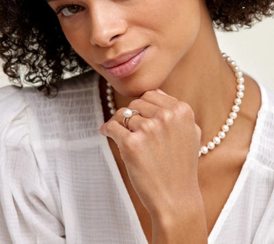 Akoya Pearl Lana Ring