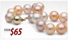 Multi-Color Pearl Bracelets