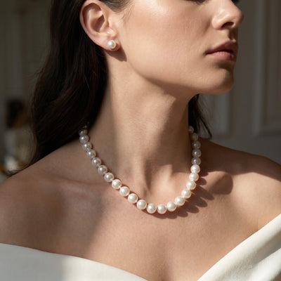 10-11mm White South Sea Pearl Necklace - AAAA Quality