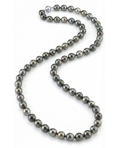10-11mm Opera Length Tahitian South Sea Baroque Pearl Necklace