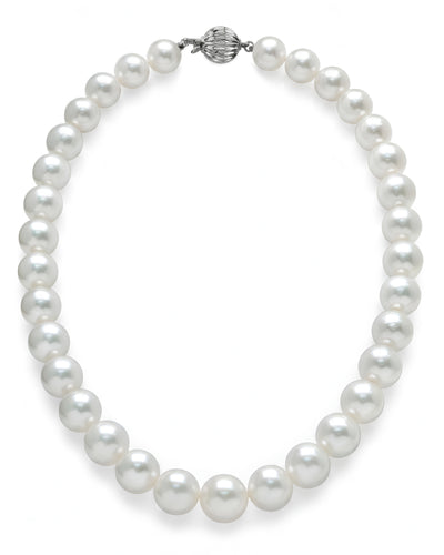 11-13mm White South Sea Pearl Necklace - AAAA Quality