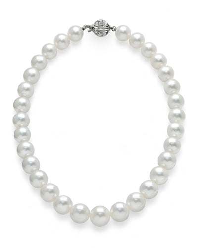 11-13mm White South Sea Pearl Necklace - AAA Quality