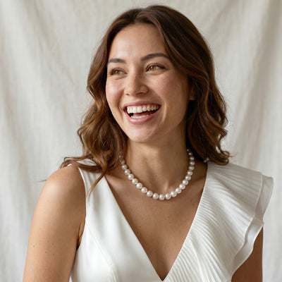 11-14mm White South Sea Pearl Necklace - AAAA Quality