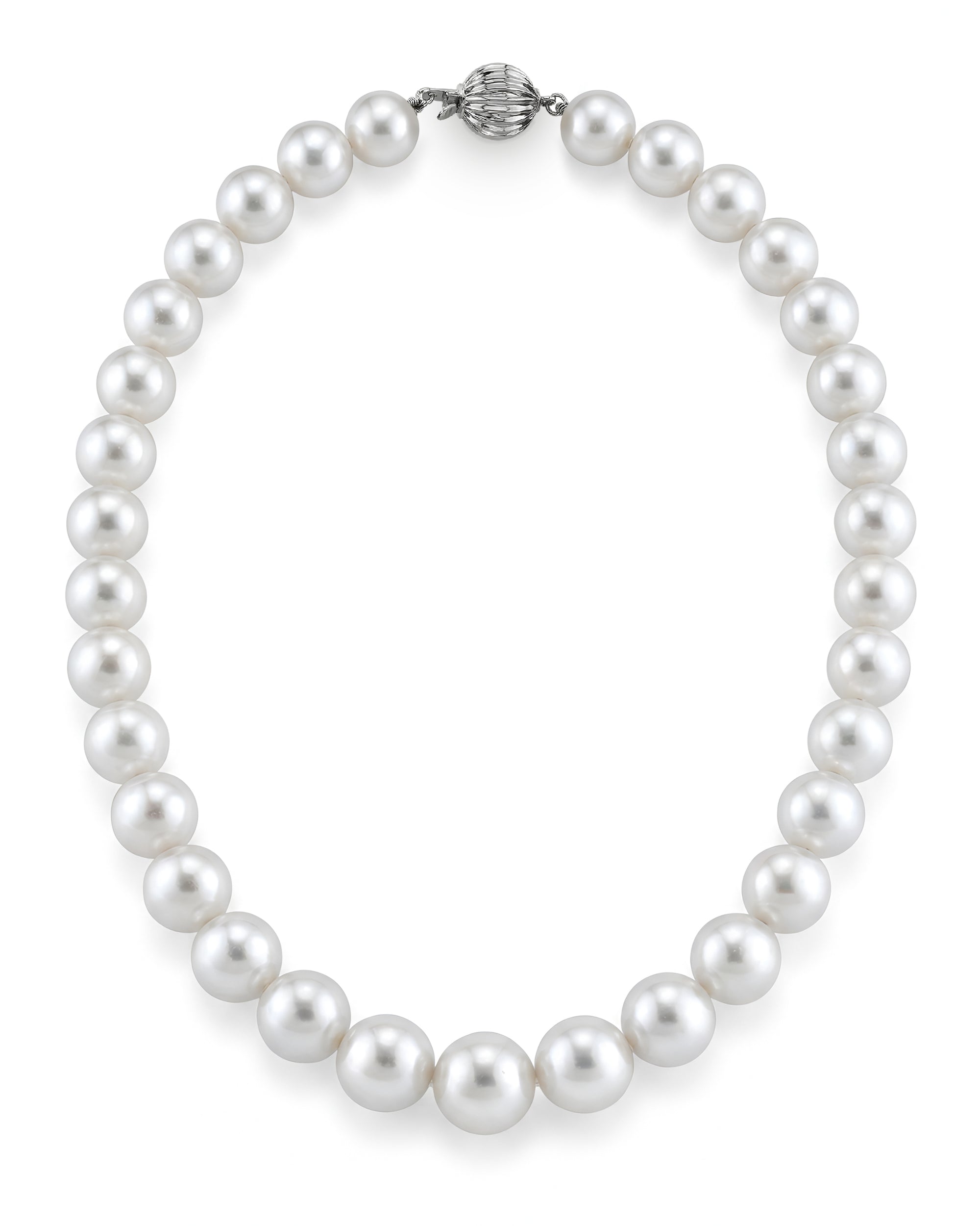 12-14mm White South Sea Pearl Necklace - AAAA Quality