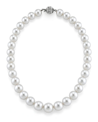 12-14mm White South Sea Pearl Necklace - AAAA Quality