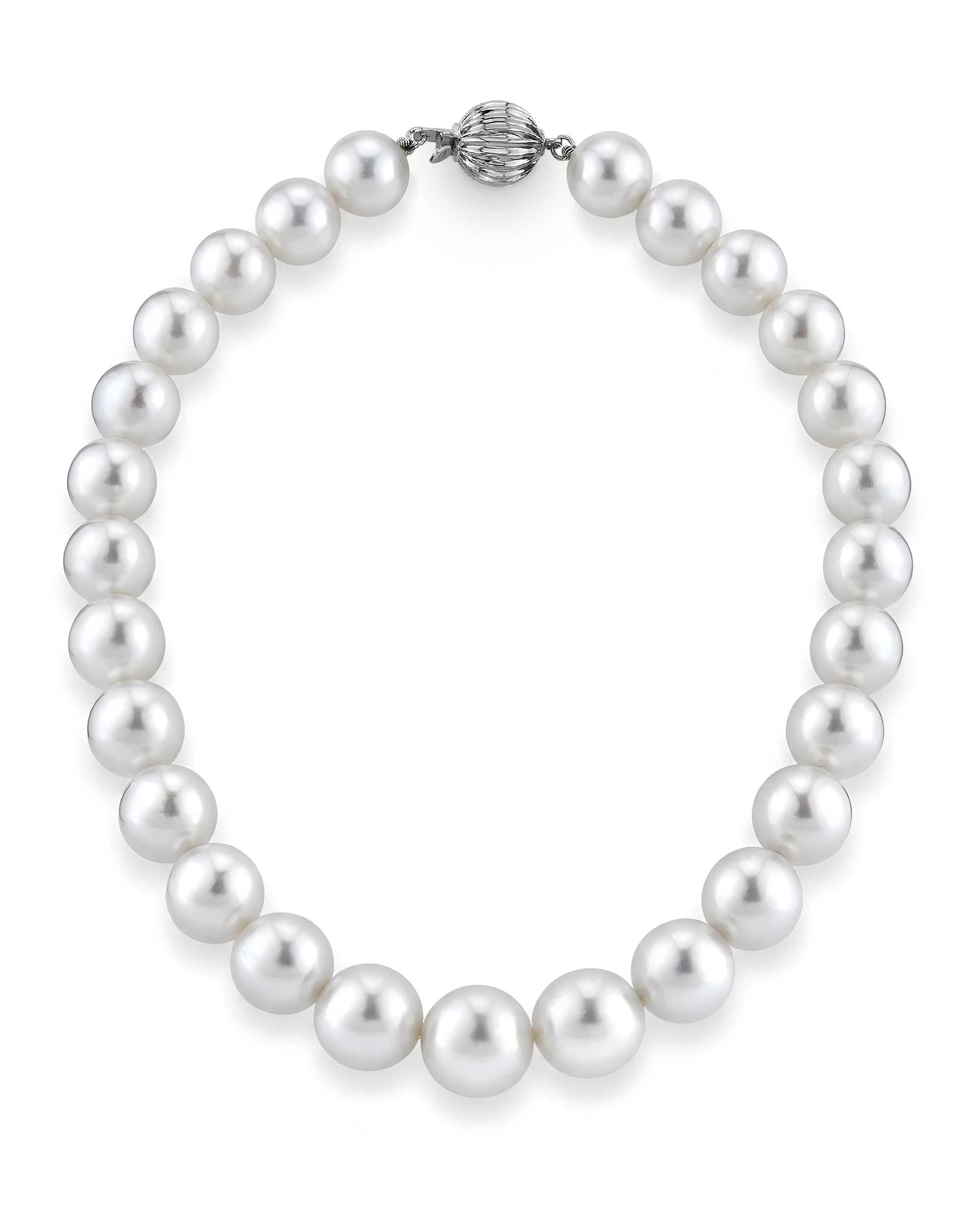 12-15mm White South Sea Pearl Necklace -  AAAA Quality