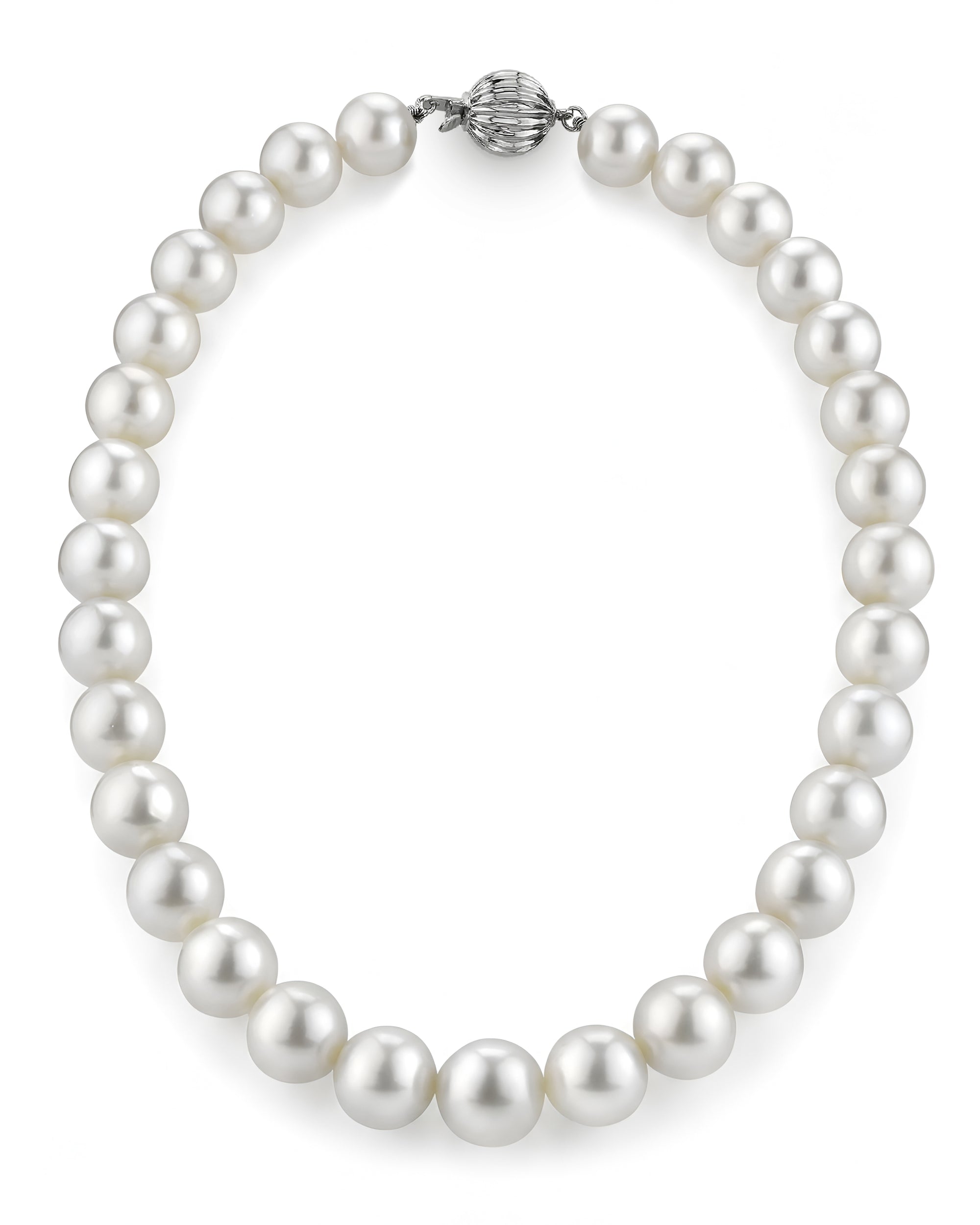 13-14mm White South Sea Pearl Necklace - AAAA Quality