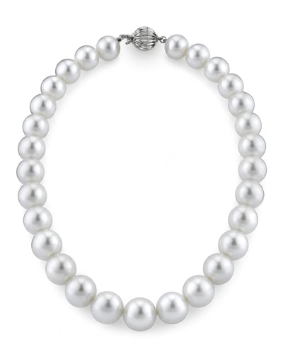 13-15mm White South Sea Pearl Necklace - AAAA Quality