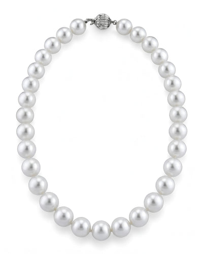 13-16mm White South Sea Pearl Necklace - AAAA Quality