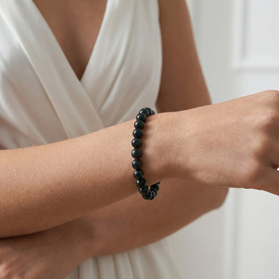 7.0-7.5mm Akoya Black Pearl Bracelet