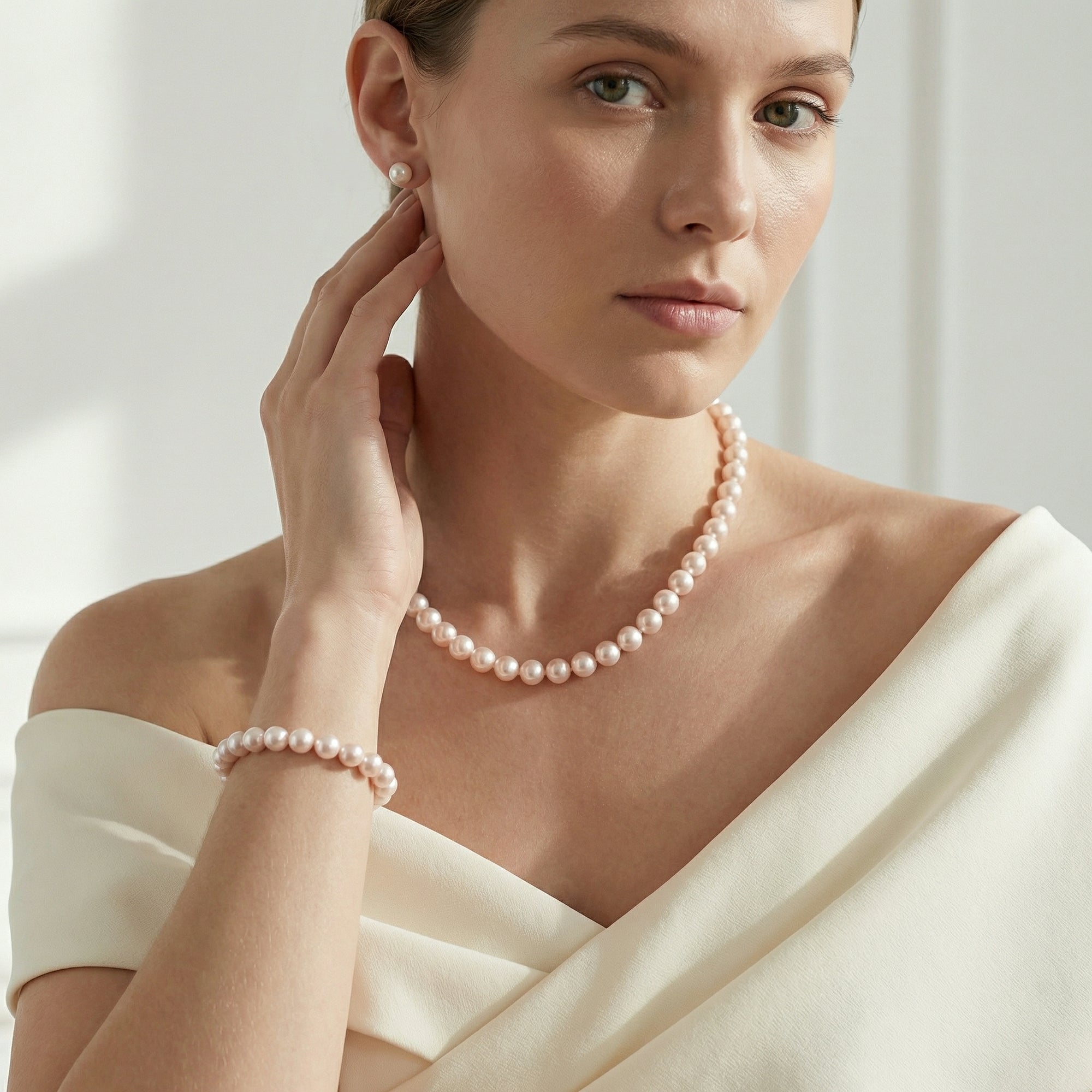 7.5-8.0mm Hanadama Pearl Set
