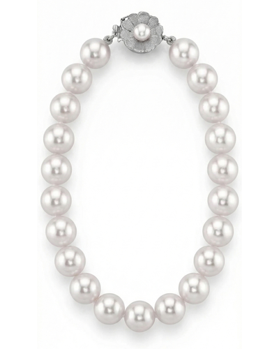 7.0-7.5mm Akoya White Pearl Bracelet- Choose Your Quality