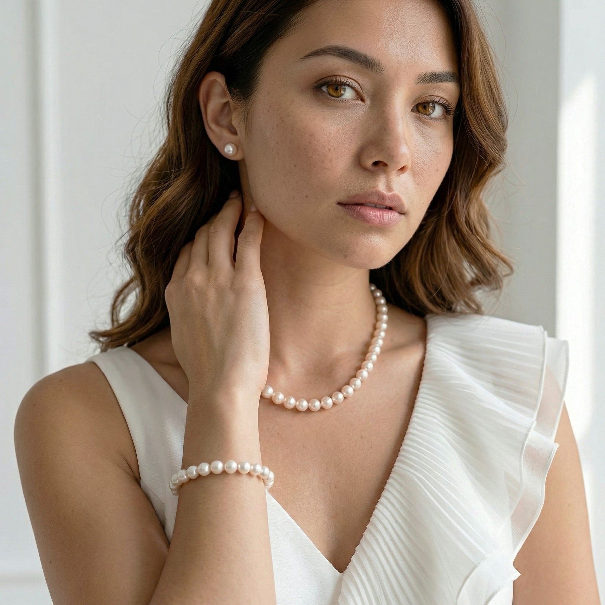 8.5-9.0mm Hanadama Pearl Set