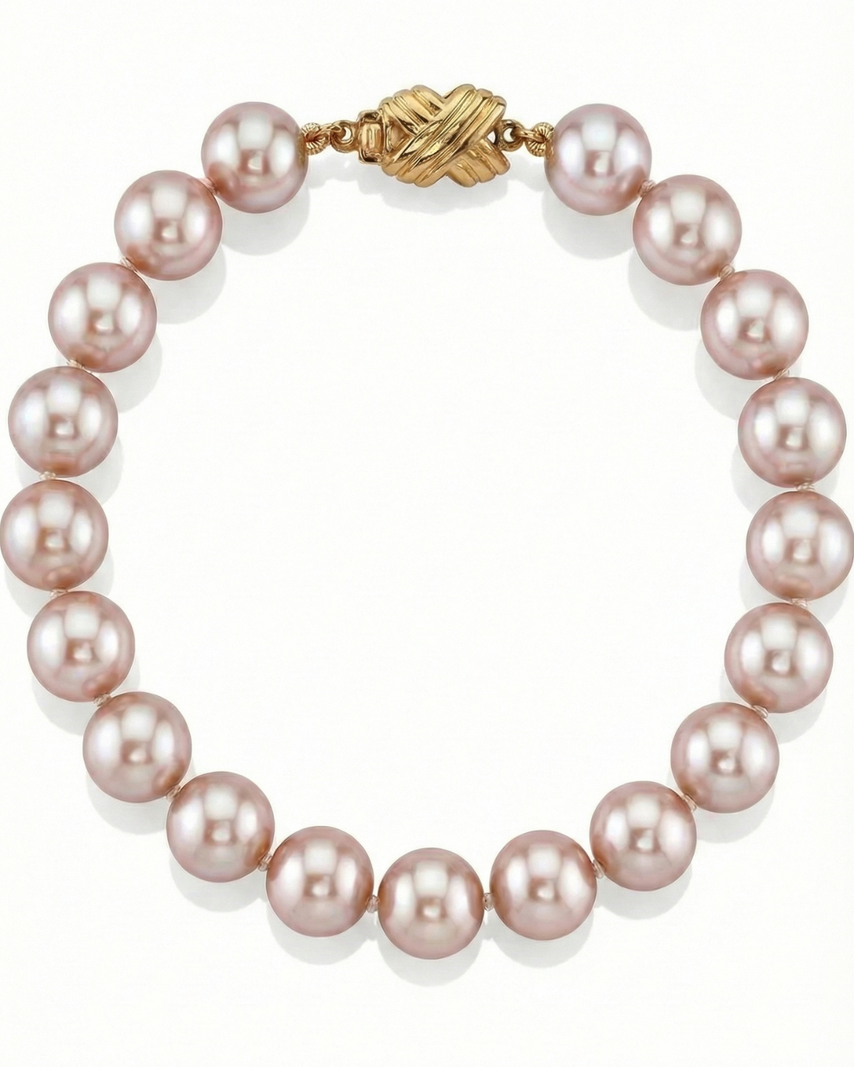 8.0-8.5mm Pink Freshwater Pearl Bracelet - AAA Quality