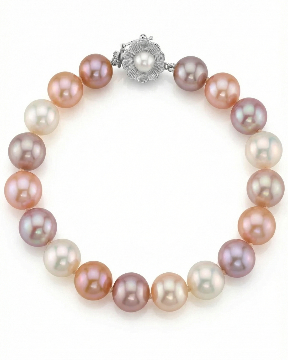 8.5-9.5mm Multicolor Freshwater Pearl Bracelet - AAA Quality