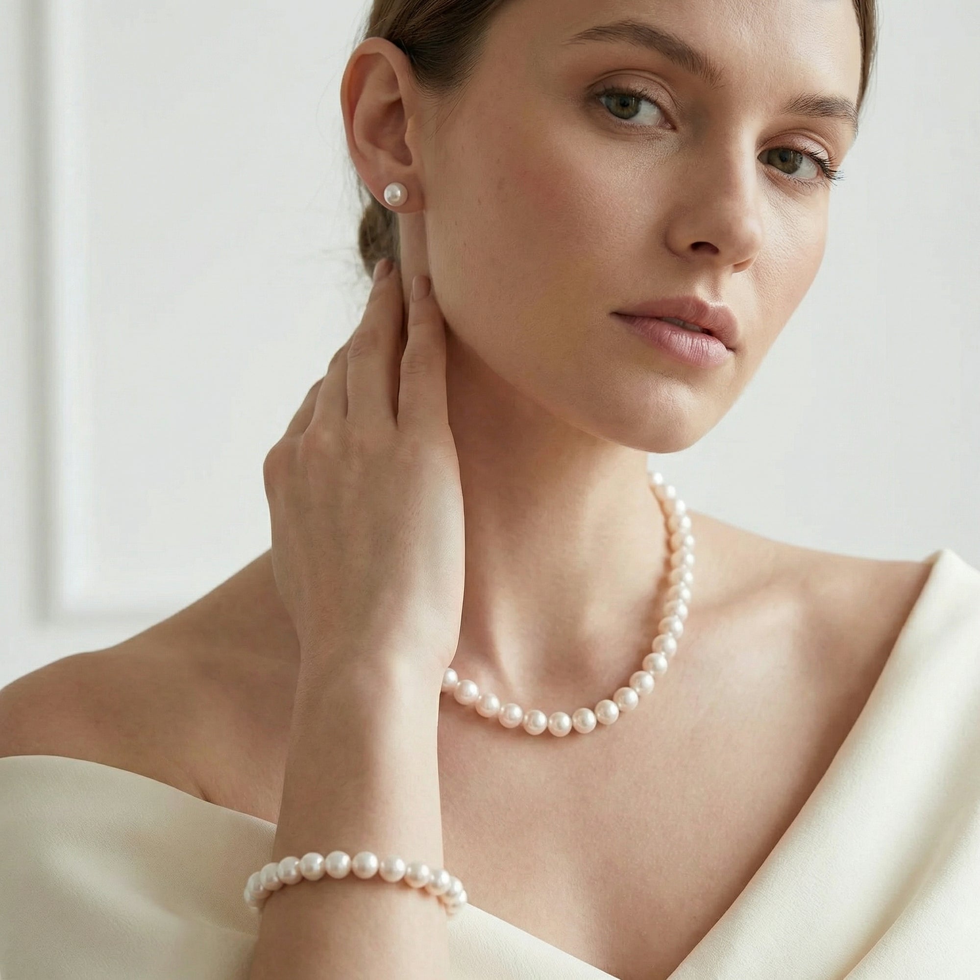 9.5-10.0mm Hanadama Pearl Set