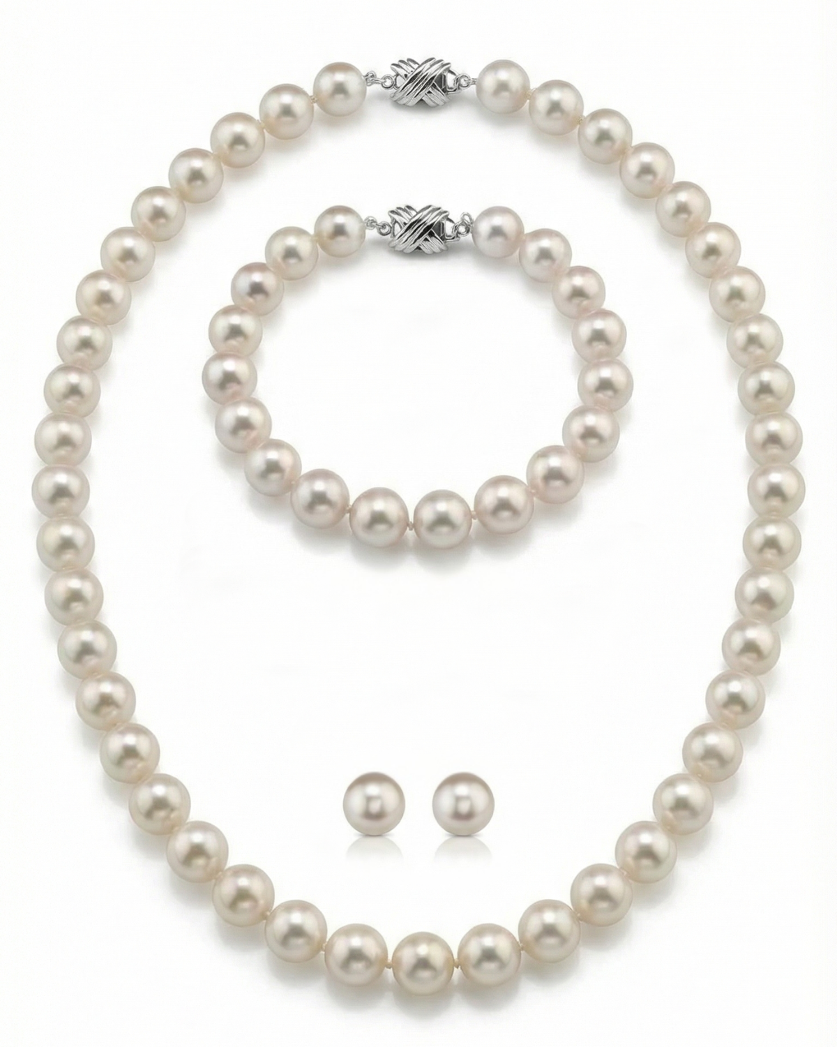 9.0-9.5mm Hanadama Pearl Set