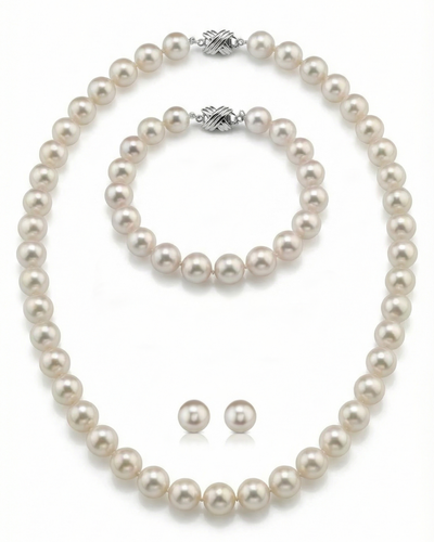 9.0-9.5mm Hanadama Pearl Set