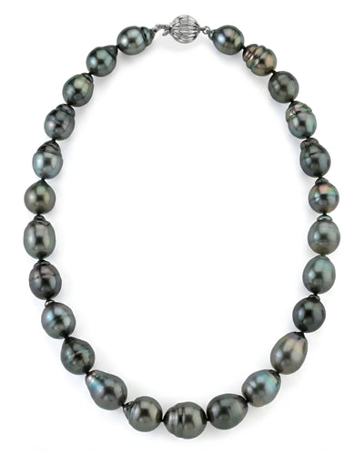 Baroque Tahitian Pearl Necklace, 11.0-13.0mm