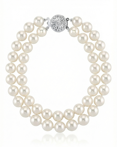 Freshwater Double Pearl Bracelet