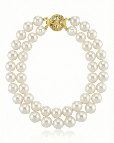 Freshwater Double Pearl Bracelet
