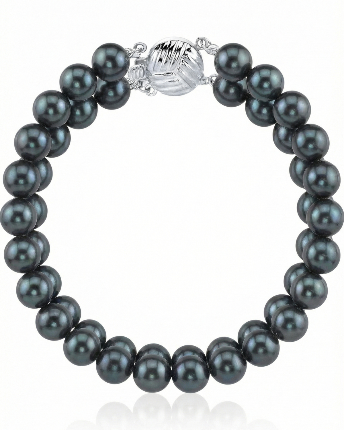 Japanese Akoya Black Double Pearl Bracelet - Various Sizes