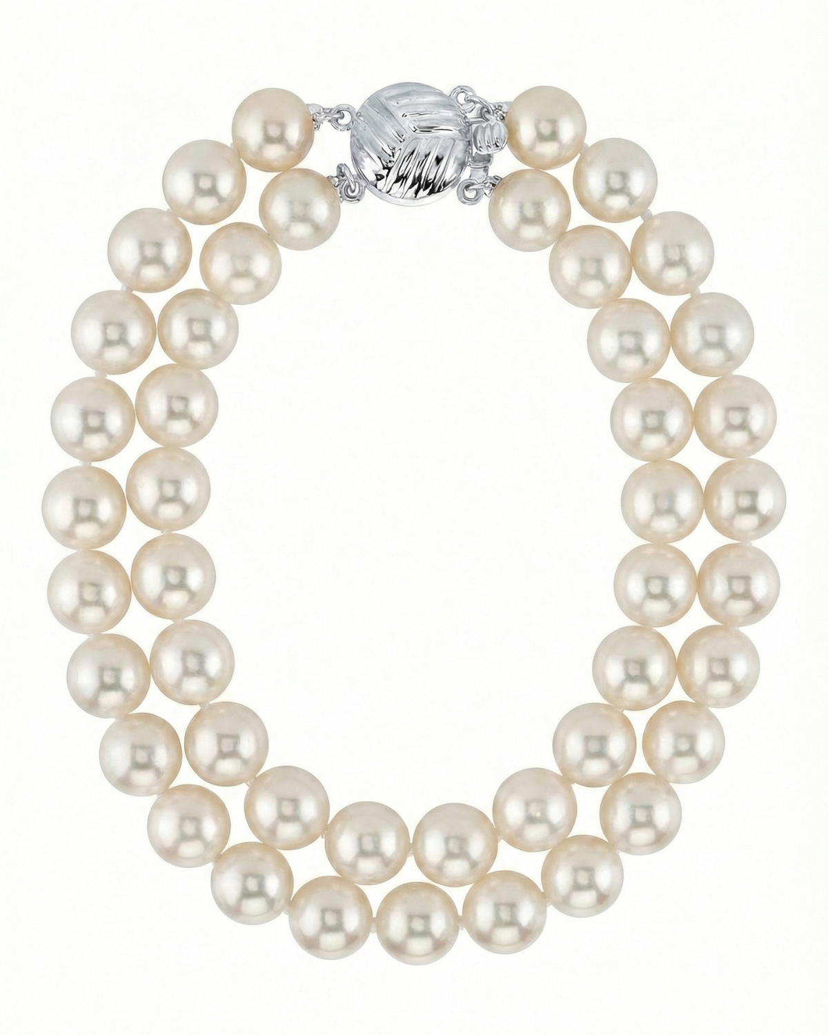 Japanese Akoya Double Pearl Bracelet - Various Sizes