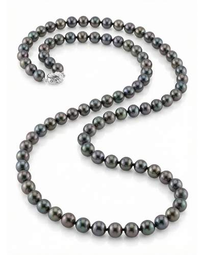 Tahitian Opera Length Pearl Necklace, 9.0-11.0mm