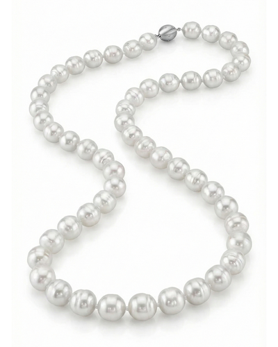 White South Sea Baroque Pearl Necklace, 12.0-14.0mm
