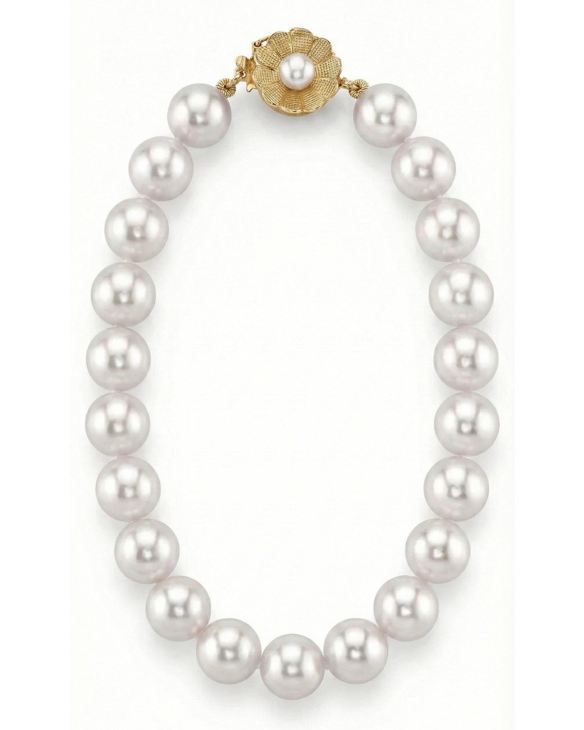 White South Sea Pearl Bracelet, 8.0-9.0mm