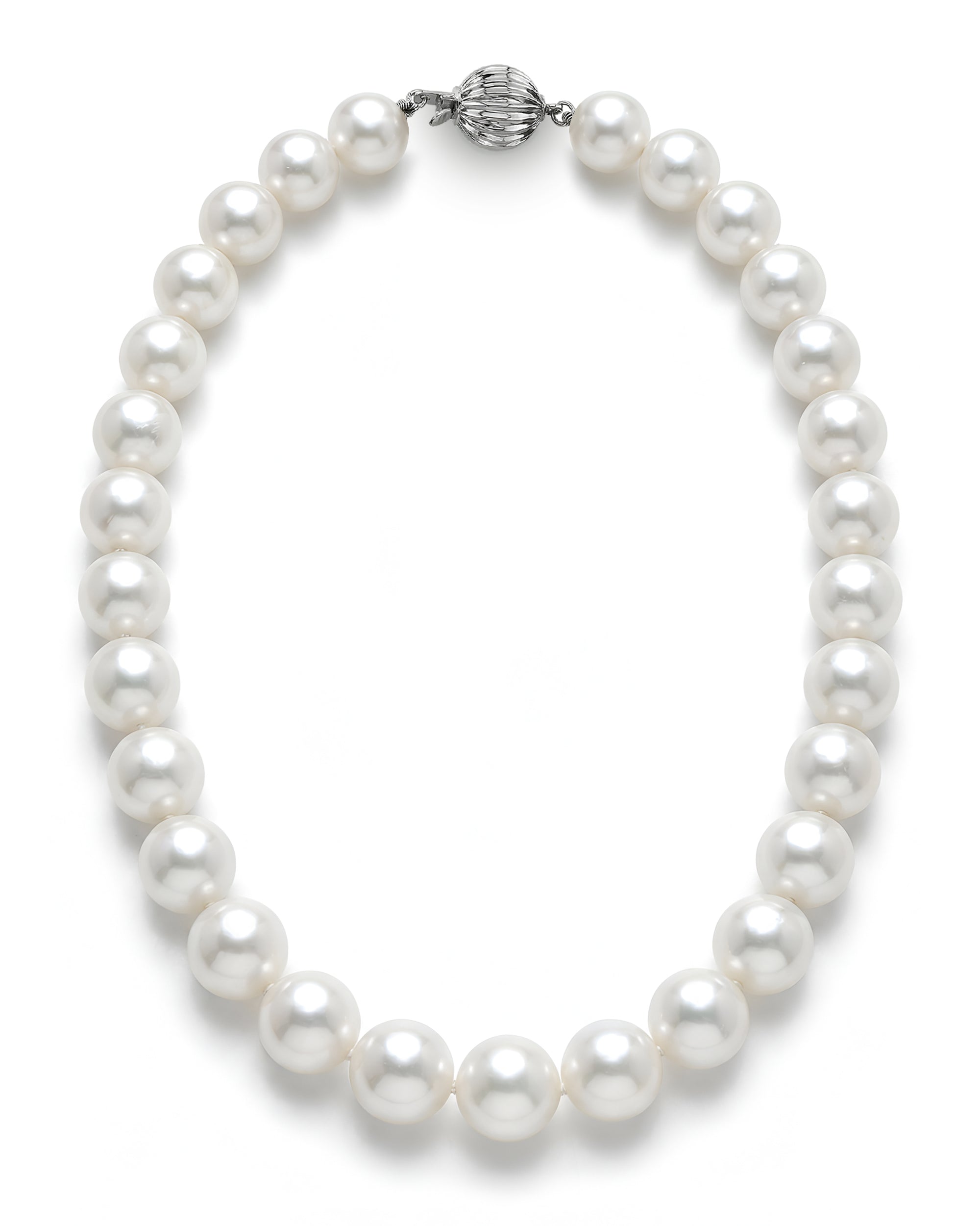 White South Sea Pearl Necklace, 12.0-14.0mm - AAA Quality