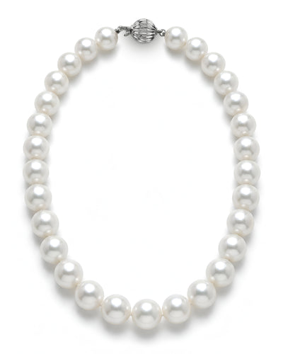 White South Sea Pearl Necklace, 12.0-14.0mm - AAA Quality
