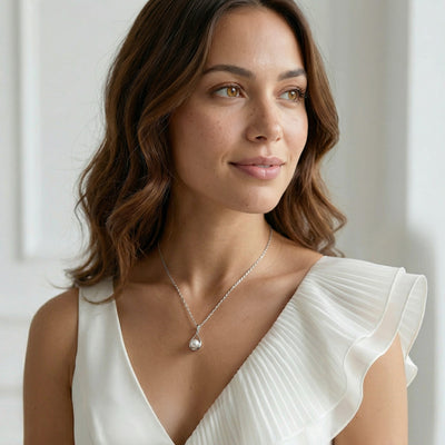Akoya Pearl Violet Pendant