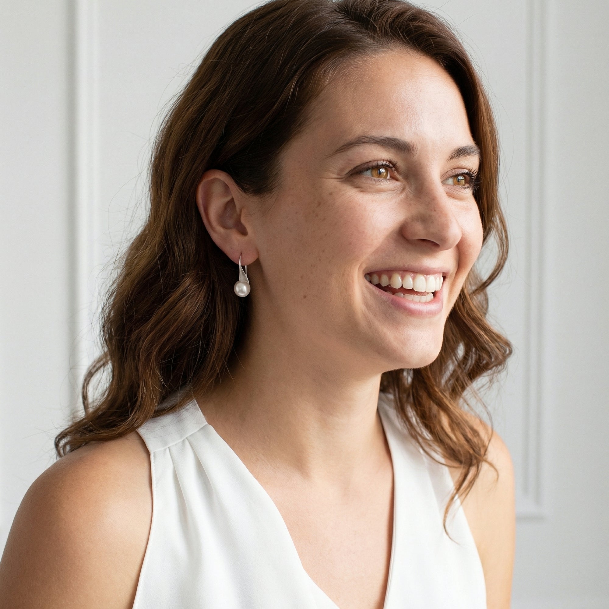 Japanese Akoya Pearl Gaby Earrings