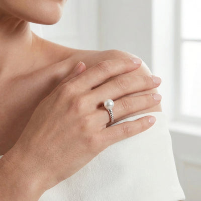 Japanese Akoya Pearl Terrie Ring