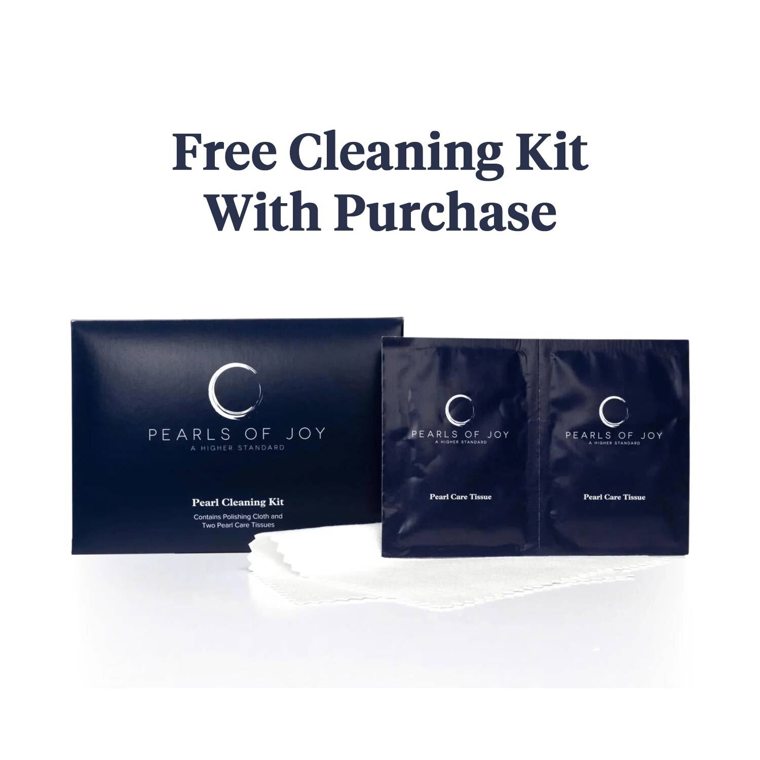 White Japanese Akoya Pearl Necklace & Earring 2-Piece Set, 7.5-8.0mm