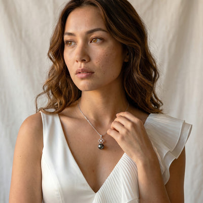 Tahitian South Sea Pearl & Diamond Harper Pendant